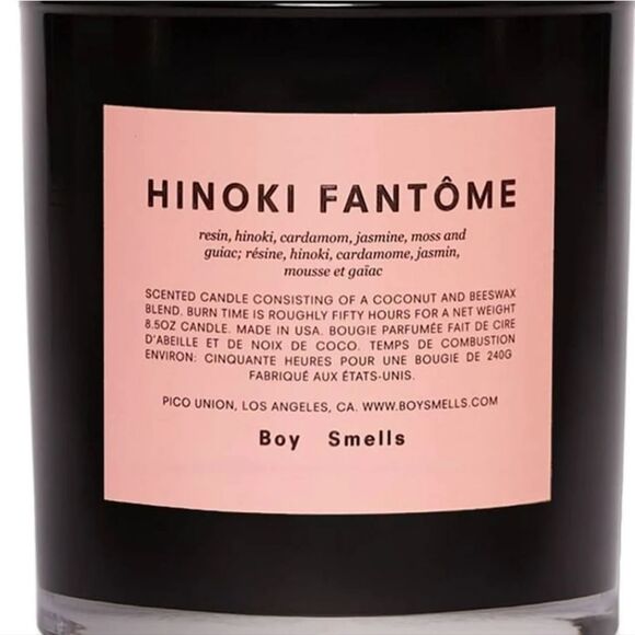 Boy Smells Hinoki Fantôme Scented Candle - Picture 2 of 9